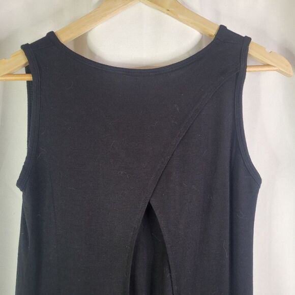 Crossback Viscose Jersey Waterfall Tank - Picture 5 of 11